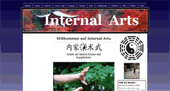 Desktop Screenshot of internal-arts.de